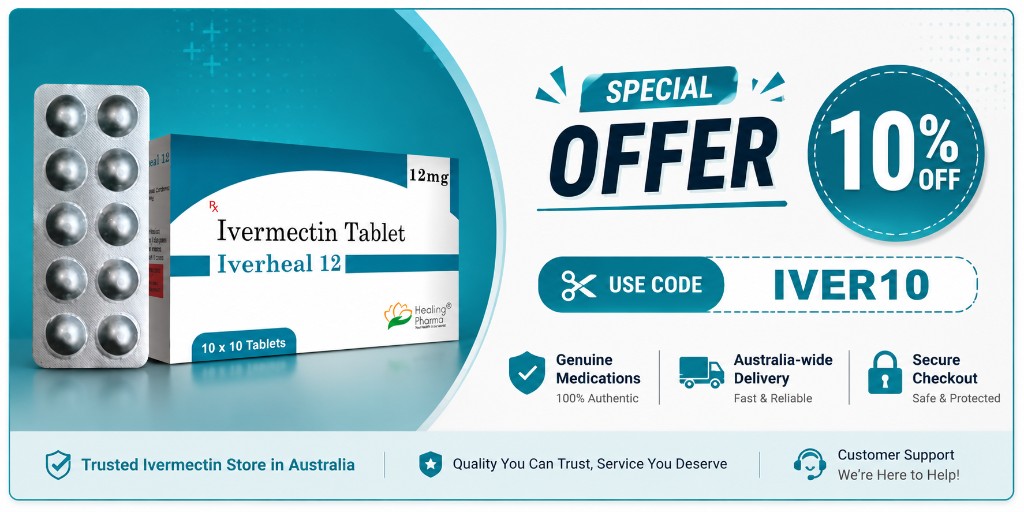 Iverheal 12mg - Ivermectin 12mg Tablets, special offer with free shipping and 10% discount